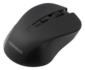 GREEN HOUSE �O���[���n�E�X ���C�����X�}�E�X(�u���b�N) GH-MULNOA-BK