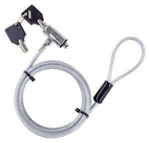 GREEN HOUSE グリーンハウス セキュリティワイヤー C13.5mm 径4.5mm 180cm GH-SW-SKA180MT