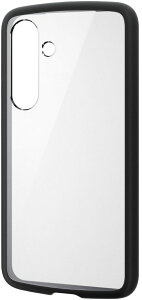 ELECOM �G���R�� Galaxy S24 TOUGH SLIM LITE �t���[���J���[ �X�g���b�v�z�[���V�[�g�t �u���b�N PM-G241TSLFCBK