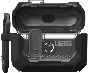 Urban Armor Gear UAG AirPods Pro 2�p PLASMA�P�[�X �u���b�N UAG-APPRO2-T-BK