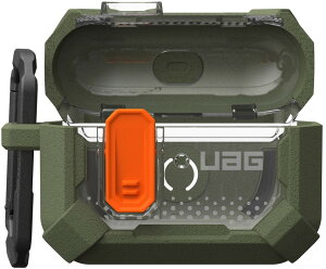 Urban Armor Gear UAG AirPods Pro 2�p PLASMA�P�[�X �I���[�u UAG-APPRO2-T-OL
