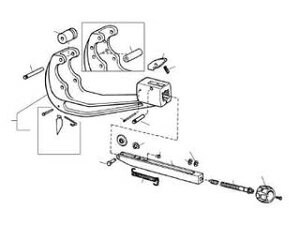 Ridge Tool ���b�W�c�[�� RIDGID/���W�b�h E-1554 �N���b�v F/205�E150�E1�E2�E3 74740
