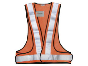 3M/スリーエムジャパン 高視認性反射ベスト レッドオレンジ SVP-02R