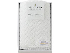 ナチュクル ふわふわ無撚糸 フェイスタオル ホワイト N-80105