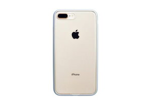 �p���[�T�|�[�g PBK-50 Shock proof Air jacket for iPhone 8Plus(rubber silver)