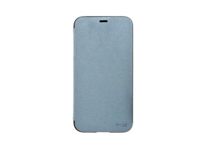 p[T|[g PGK-92 Ultrasuede Flip case for iPhone X(Sky)
