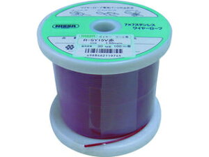 NISSA/ニッサチェイン 赤色 コーティングワイヤーロープ 1.2mm×100m TSY12V-RD