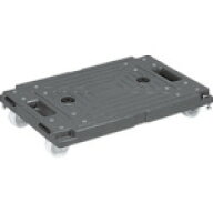 SANKO 三甲 サンコー 樹脂製平台車 801103 サンキャリーMiniグレー SK-SMALL