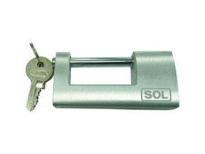 SHIMIZU 清水 SOL No.5700 アルミ倉庫錠 同一鍵定番 80mm 5700-80 K/A