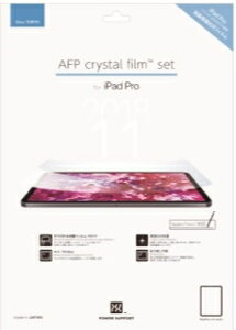 �p���[�T�|�[�g PRC-01 AFP Crystal Fiim set for iPad Pro 11inch 2018