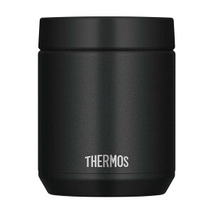 THERMOS サーモス 真空断熱 スープジャー 400ml ブラック JED-400