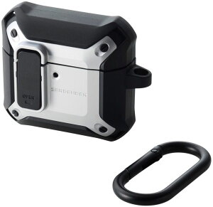 ELECOM GR AirPods 4/ZEROSHOCK LockP[X/Jrit/Vo[ AVA-AP06ZEROLSV