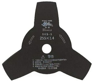 SANYO METAL 三陽金属 K3枚刃 黒仕上 255mmX1.4mm