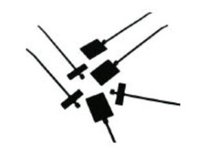 Panduit �p���h�E�C�b�g�R�[�|���[�V���� ���^�^�C�v�i�C���������o���h �ό󐫍� (500�{��) PLM4S-D0