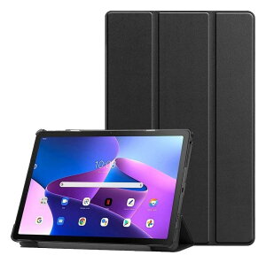 GfB[GX MDS-HCLTM10PG3FLBK Lenovo Tab M10 Plus 3rd GenΉ tbvP[X ubN