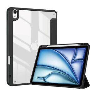 GfB[GX MDS-TPUCIPA11FLBK3 iPad Air 11 2024p ϏՌtbvP[X ubN(wʃNA)