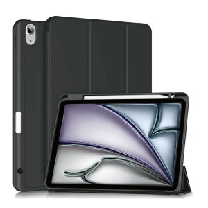 GfB[GX MDS-TPUCIPA11FLBK2 iPad Air 11 2024p ϏՌtbvP[X ubN(V{)