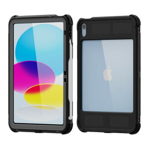 ブルー TBC-IP10BL02S 耐衝撃・防塵防水 iPad A16/第10世代専用(11インチ)IP68ケース