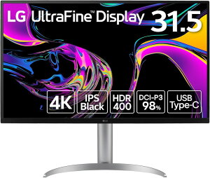 LG Electronics Japan 4KΉ 31.5^ChtfBXvC(IPS/TypeC(PD90W)//s{bg/3Nۏ) 32UQ850V-W