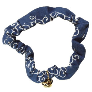 株式会社 アライブ 神戸工房Bowvid事業 京シュシュ唐草 青 M