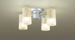 Panasonic パナソニック LGB57453Z 天井直付型 LED(電球色) 小型シャンデリア U-ライト方式 LED電球交換型〜4.5畳 ランプ同梱包