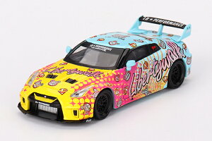 SUNRICH JAPAN Tb`Wp MINI GT 1/64 LB-Silhouette WORKS GT Nissan 35GT-RR o[W1 LBWK KUMA(nh)