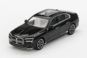 SUNRICH JAPAN �T�����b�`�W���p�� MINI GT 1/64 BMW i7 eDrive50 �u���b�N�T�t�@�C�A (�E�n���h��)MGT00802-L