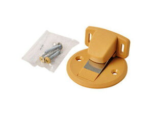 MARUKI/丸喜金属本社 フラット戸当り (マグネット式面付型)ゴールド