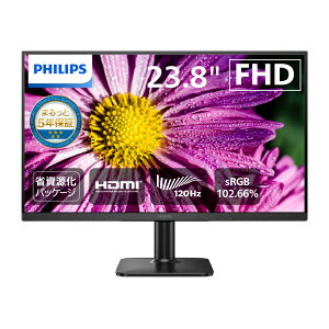 PHILIPS tBbvX 24E2N2100/11 IPSpl̗p tHDΉ23.8^ChtfBXvC 5Nԃtۏ ubN Piŵ݉iꏤiłΕwj NWbgJ[h 