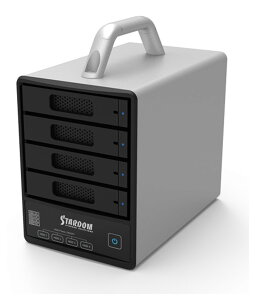 RAIDON TECHNOLOGY 4Bay USB3.2 OtXg[W with C-CP[u ST4-B31