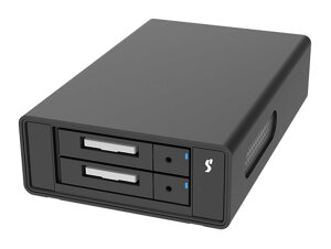 RAIDON TECHNOLOGY 2Bay 2 x CFexpress card OtXg[W U2F-B32