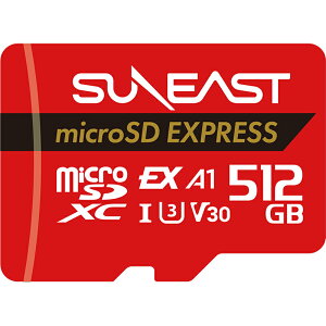 SUNEAST �T���C�[�X�g �}�C�N��SDXC�J�[�h microSDXC�J�[�h Express 512GB SE-MSE512G20P1F
