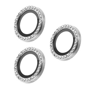 MS�\�����[�V�����Y LN-IP24FGLENSWSV iPhone 16 Pro/iPhone 16 Pro Max �����Y�ی�K���X�t�B�����uSPARKLE LENS GLASS�v�V��