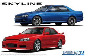 AOSHIMA AIV} UEfJ[ No.98 1/24 jbT ER34 XJCC 25GT-X ^[{ '98 / 25GT ^[{ '01
