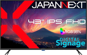 JAPANNEXT WplNXg tHDΉ43^tfBXvC(IPS/HDMIx3/USBx2/Xs[J[//2Nۏ) JN-IPS43FHD2-U Piŵ݉iꏤiłΕwj n NWbgJ[h 