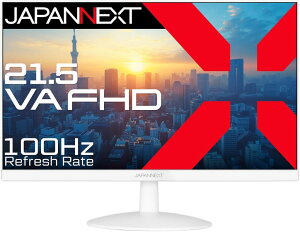 JAPANNEXT WplNXg tHDΉ21.5^tfBXvC(VA/HDMI/VGA/Xs[J[//zCg➑/2Nۏ) JN-V215F2-W Piŵ݉iꏤiłΕwj NWbgJ[h 