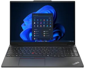 Lenovo m{ 16^m[gPC ThinkPad E16 Gen 2 AMD(Ryzen 5/16GB/256GB SSD/Win11Pro/OfficeȂ) 21M6S0KL00 VNpbh