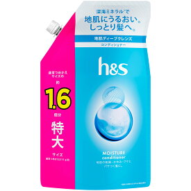 P&G プロクター・アンド・ギャンブル・ジャパン h&s エイチアンドエス モイスチャー コンディショナー つめかえ 特大サイズ 500g