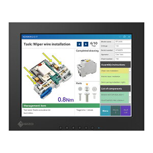EIZO DuraVision 12.1C`J[tj^[(1024x768/^b`pl) FDX1204T-FBK X^hfł