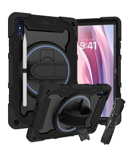 エムディーエス MDS-TSCLTM10ABLTBK Lenovo Tab M10a 5G LET02対応 耐衝撃ケース ブラック