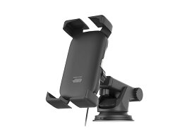 カシムラ KW-45 自動開閉式 ワイヤレス充電ホルダー 4角アーム 吸盤取り付け