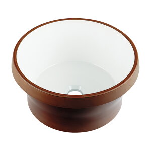 KAKUDAI カクダイ 丸型手洗器 ココナッツ 493-264-DW