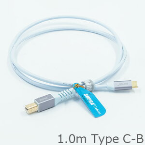 SAEC �T�G�N�R�}�[�X SUPRA USB 2.0 Type C-B 1.0m ���i��HIGH SPEED �Ή�USB�P�[�u��