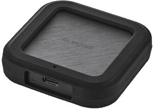 ELECOM �G���R�� �O�t��SSD/USB40Gbps�Ή�/�����ʐM/�t�@�����X�݌v/Type-C/2TB/�u���b�N