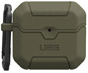 Urban Armor Gear UAG AirPods ��4����p SCOUT �P�[�X �I���[�u UAG-AP4S-OL