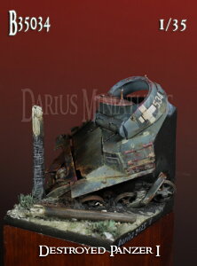 DariusMiniatures 1/35 _CI}x[X34 60x60mm WWII hCc jꂽI DM35034