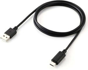 ELECOM GR USB-A to USB Type-CP[u/E}Olbg/ő15W/u[J[/1.0m/ubN MPA-ACMA10BK