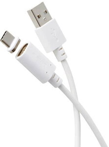 ELECOM GR USB-A to USB Type-CP[u/E}Olbg/ő15W/u[J[/2.0m/zCg MPA-ACMA20WH