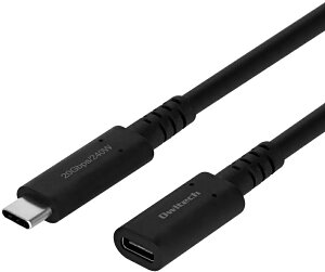 Owltech IEebN USBP[u/Type-CIX to Type-CX/ő240W(48V/5A)/1m/ubN OWL-CBCMCF10-BK