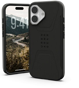 Urban Armor Gear UAG iPhone 17ΉϏՌP[X CIVILIAN MAGSAFE ubN UAG-IPH25MB-CMS-BK